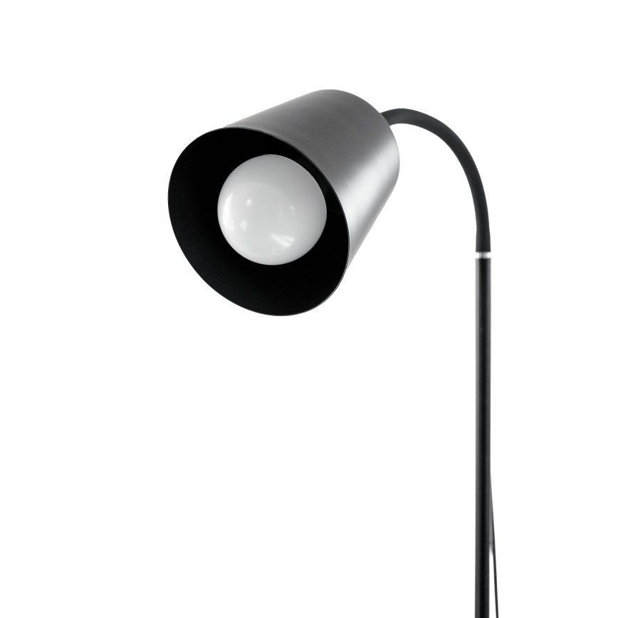 Lampada con piedistallo 1xE27/40W/230V nero