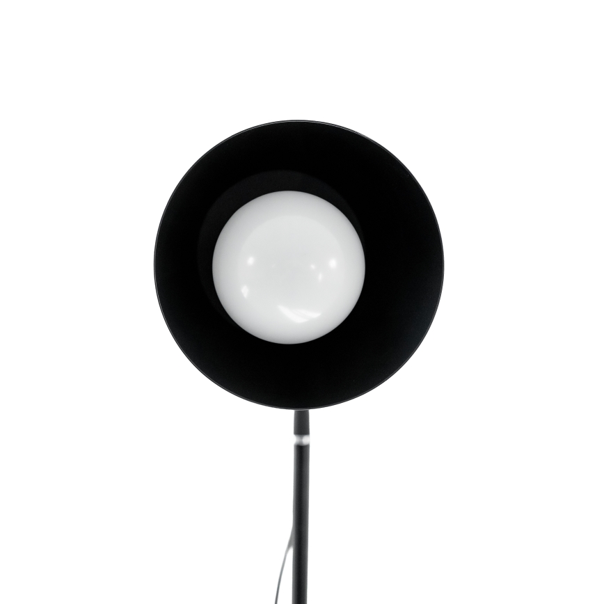 Lampada con piedistallo 1xE27/40W/230V nero