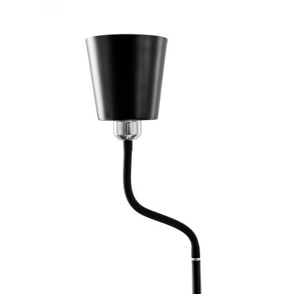 Lampada con piedistallo 1xE27/40W/230V nero