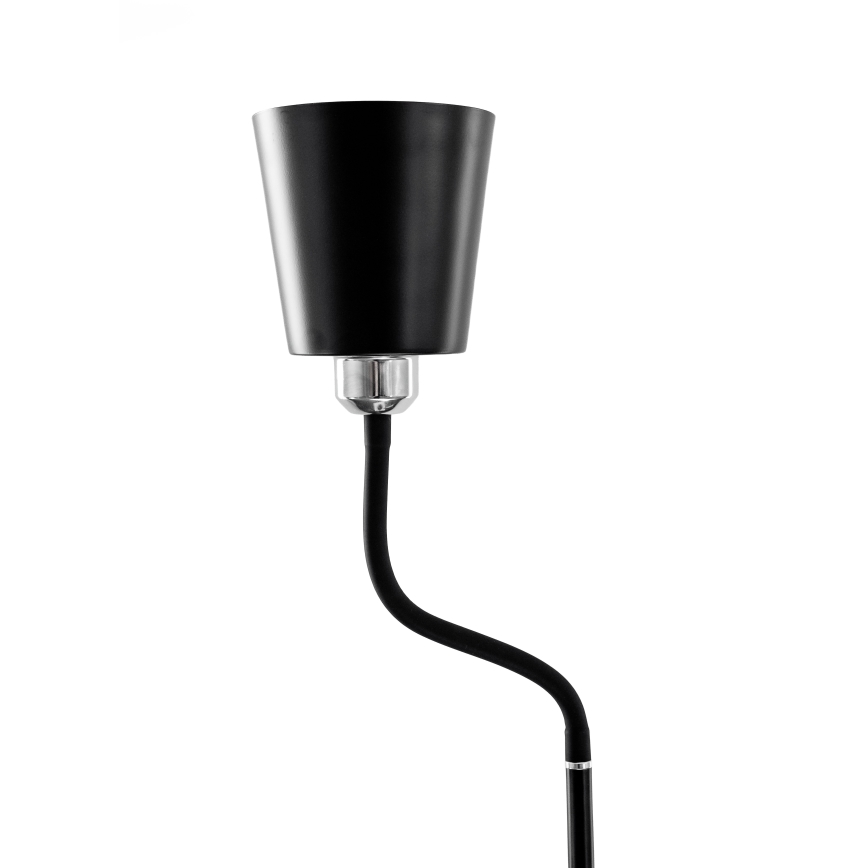 Lampada con piedistallo 1xE27/40W/230V nero
