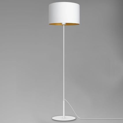 Lampada con piedistallo ARDEN 1xE27/60W/230V bianco/oro