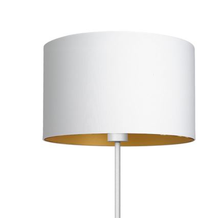 Lampada con piedistallo ARDEN 1xE27/60W/230V bianco/oro