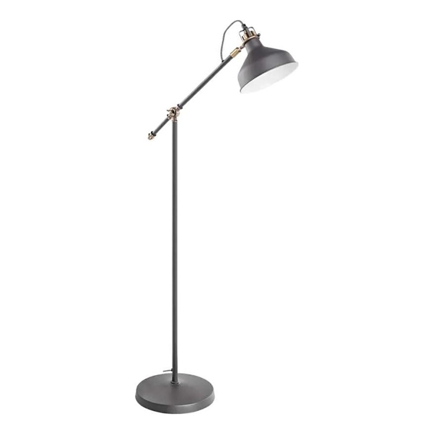 Lampada con piedistallo ARTHUR 1xE27/25W/230V grigio