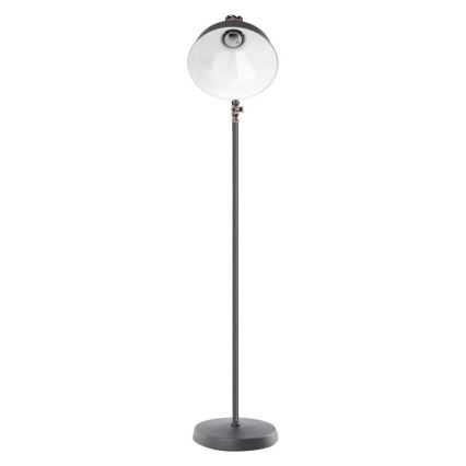 Lampada con piedistallo ARTHUR 1xE27/25W/230V grigio