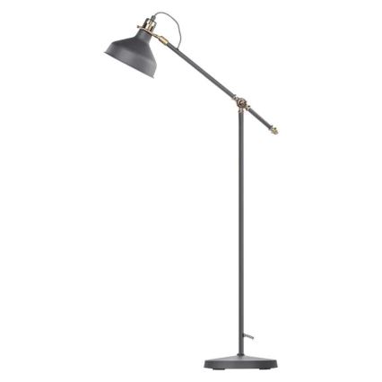 Lampada con piedistallo ARTHUR 1xE27/25W/230V grigio