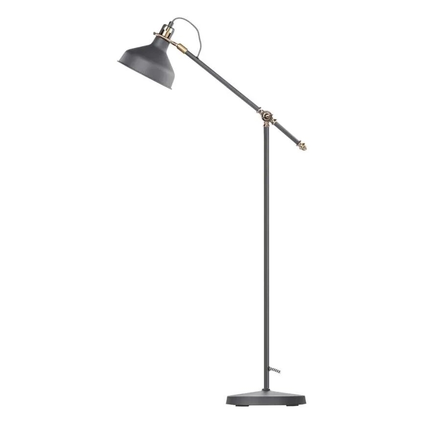 Lampada con piedistallo ARTHUR 1xE27/25W/230V grigio