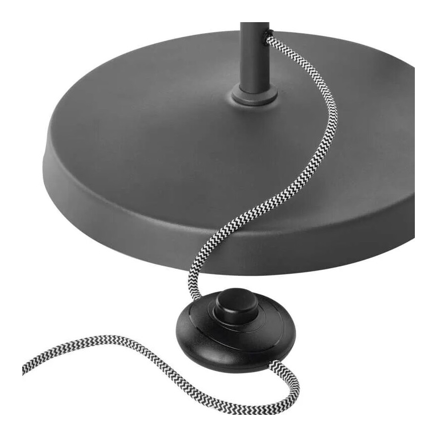 Lampada con piedistallo ARTHUR 1xE27/25W/230V grigio