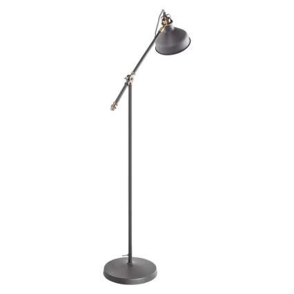 Lampada con piedistallo ARTHUR 1xE27/25W/230V grigio