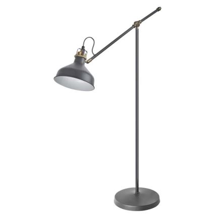 Lampada con piedistallo ARTHUR 1xE27/25W/230V grigio