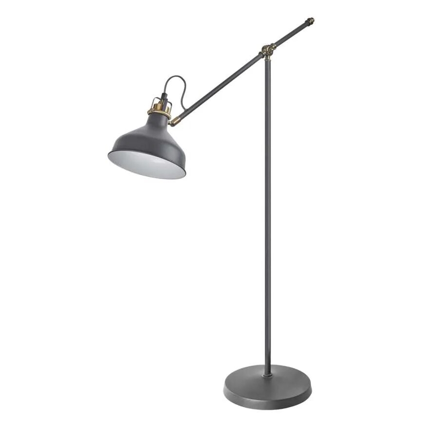 Lampada con piedistallo ARTHUR 1xE27/25W/230V grigio