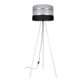 Lampada con piedistallo CORAL 1xE27/60W/230V bianco/nero/grigio/cromo opaco