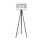 Lampada con piedistallo CORAL 1xE27/60W/230V marrone/bianco/oro