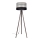 Lampada con piedistallo CORAL 1xE27/60W/230V marrone/nero/grigio/oro