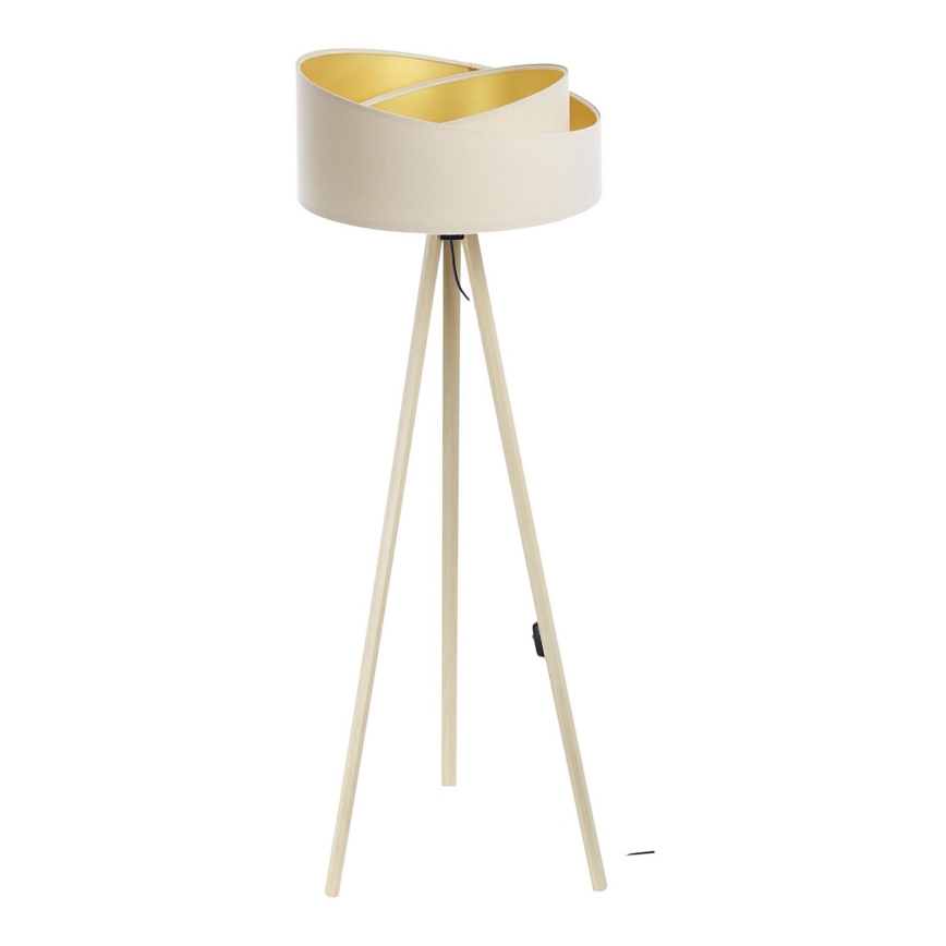 Lampada con piedistallo GALAXY 1xE27/60W/230V color crema/beige