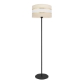 Lampada con piedistallo HELEN 1xE27/15W/230V color crema/nero/oro