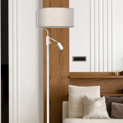 Lampada con piedistallo LINO 1xE27/40W/230V + 1xGU10-MR11/7W