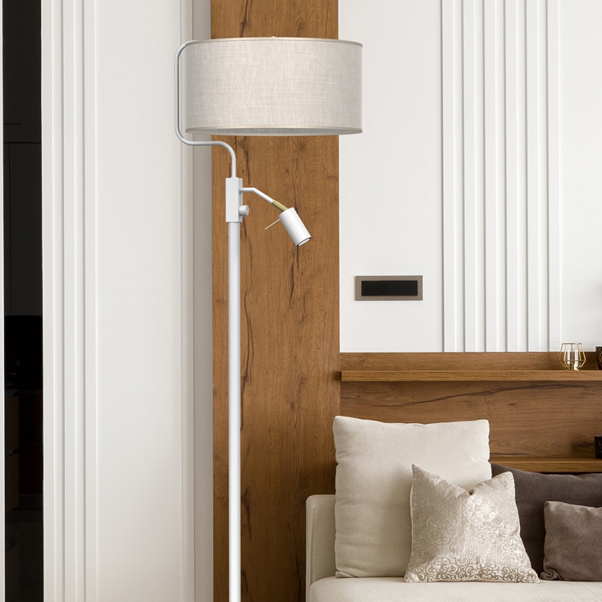 Lampada con piedistallo LINO 1xE27/40W/230V + 1xGU10-MR11/7W