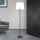Lampada con piedistallo LUDWIG 1xE27/40W/230V bianco/nero
