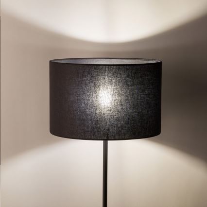 Lampada con piedistallo RENO 1xE27/15W/230V nero