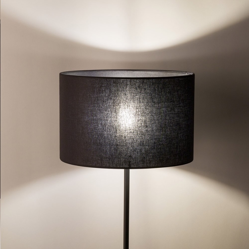 Lampada con piedistallo RENO 1xE27/15W/230V nero