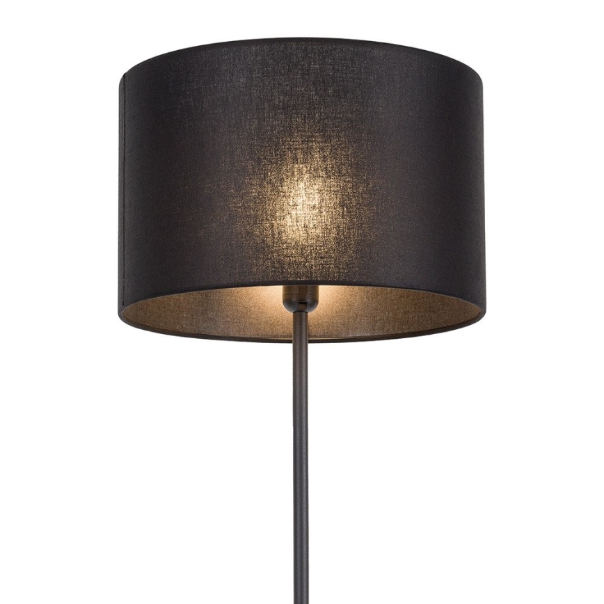 Lampada con piedistallo RENO 1xE27/15W/230V nero