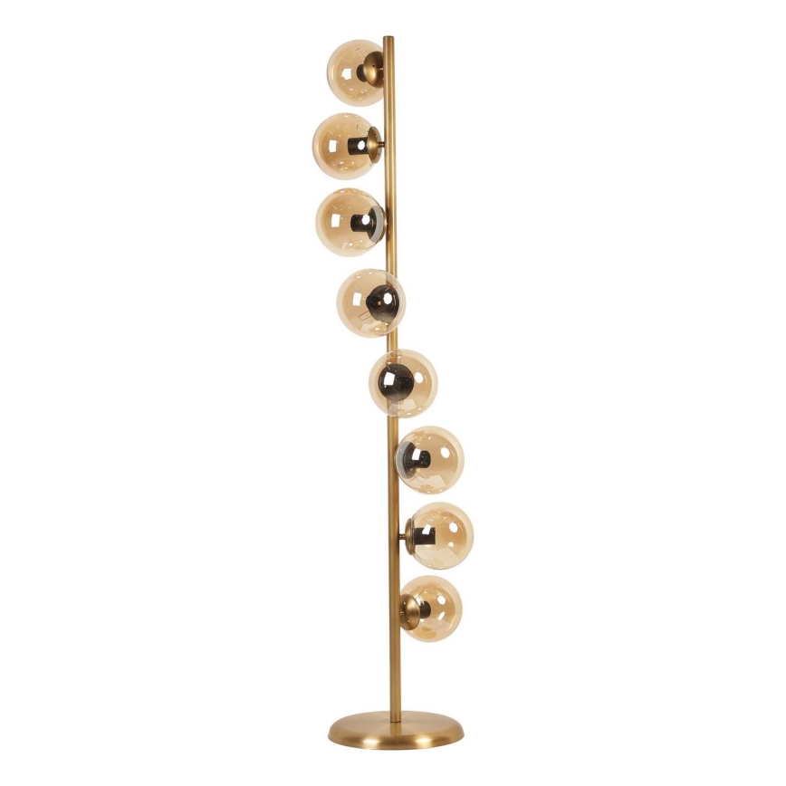 Lampada con piedistallo SIMAY 8xE27/40W/230V oro