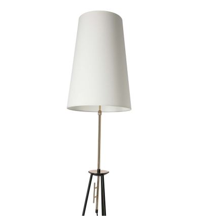 Lampada con piedistallo TAFLO 1xE27/60W/230V bianco/nero/oro