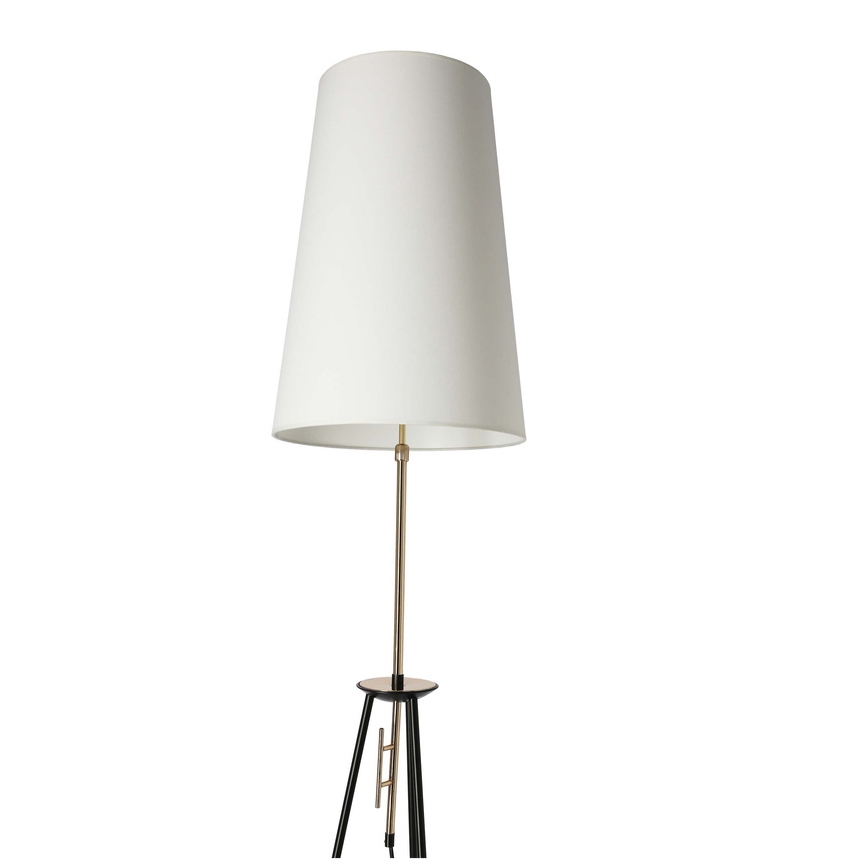 Lampada con piedistallo TAFLO 1xE27/60W/230V bianco/nero/oro
