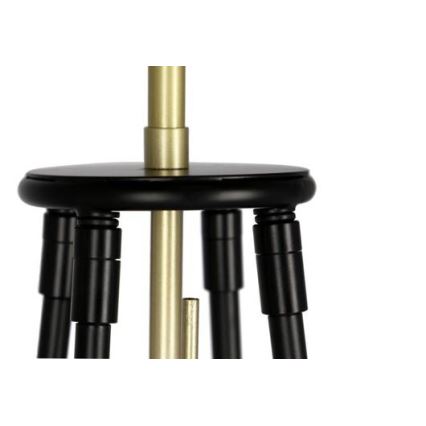 Lampada con piedistallo TEGOLA 1xE27/60W/230V nero/oro