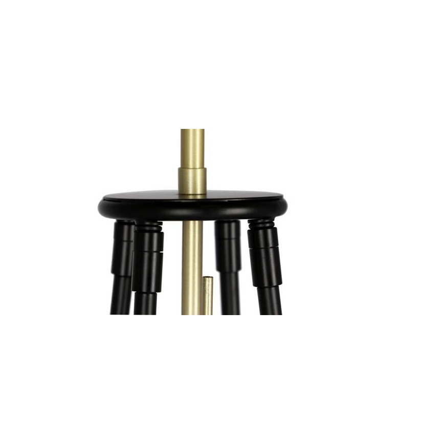 Lampada con piedistallo TEGOLA 1xE27/60W/230V nero/oro