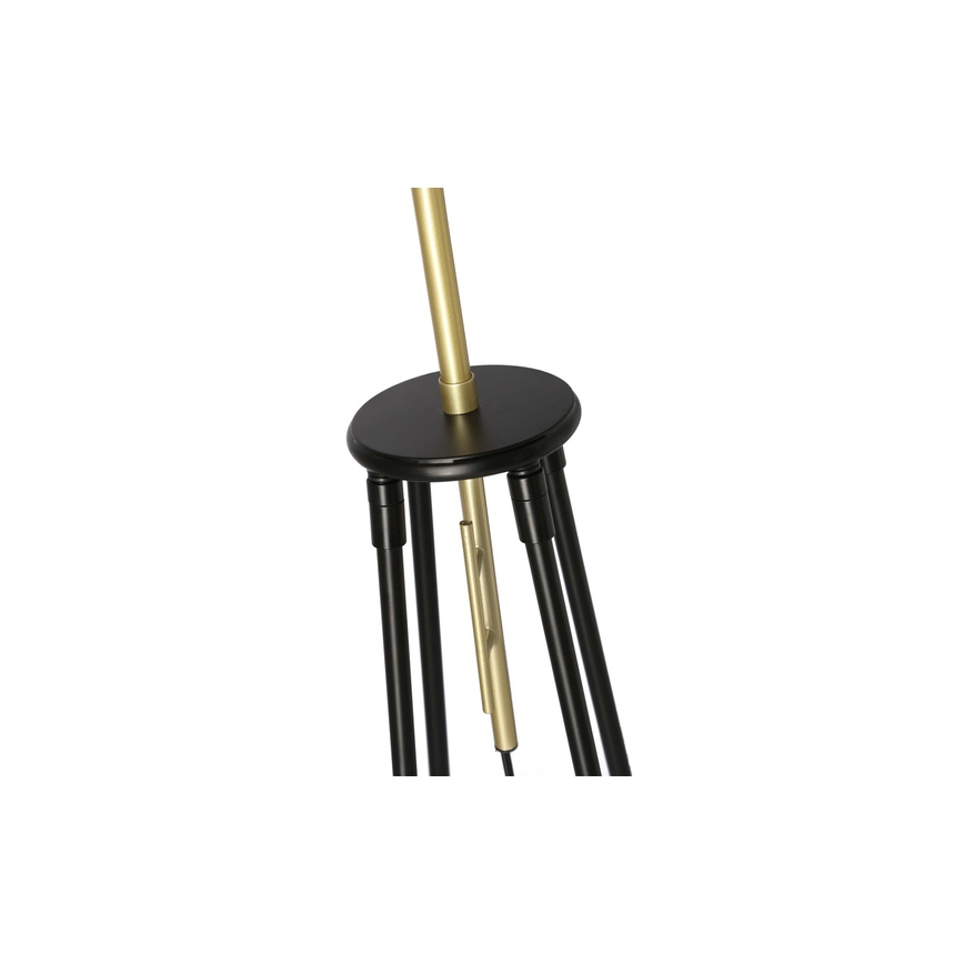 Lampada con piedistallo TEGOLA 1xE27/60W/230V nero/oro