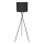 Lampada con piedistallo TEKLA 1xE27/20W/230V nero