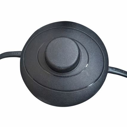 Lampada con piedistallo TEKLA 1xE27/20W/230V nero
