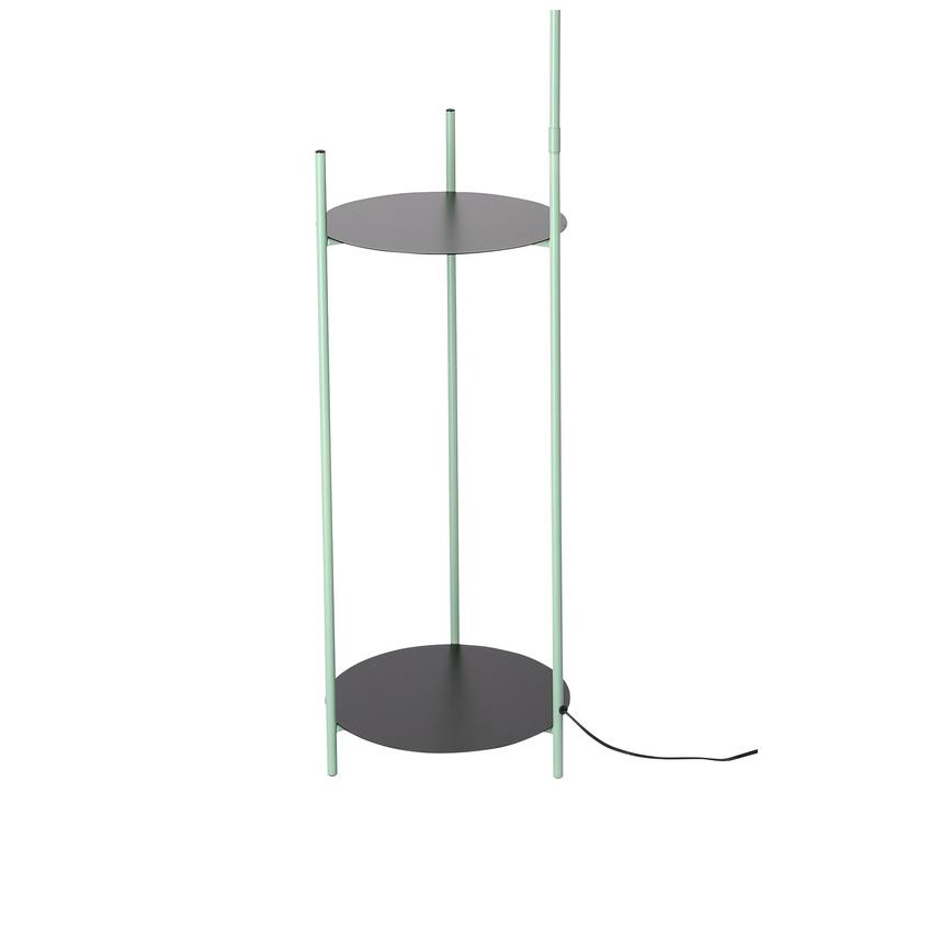 Lampada con piedistallo WALK 1xE27/40W/230V turchese