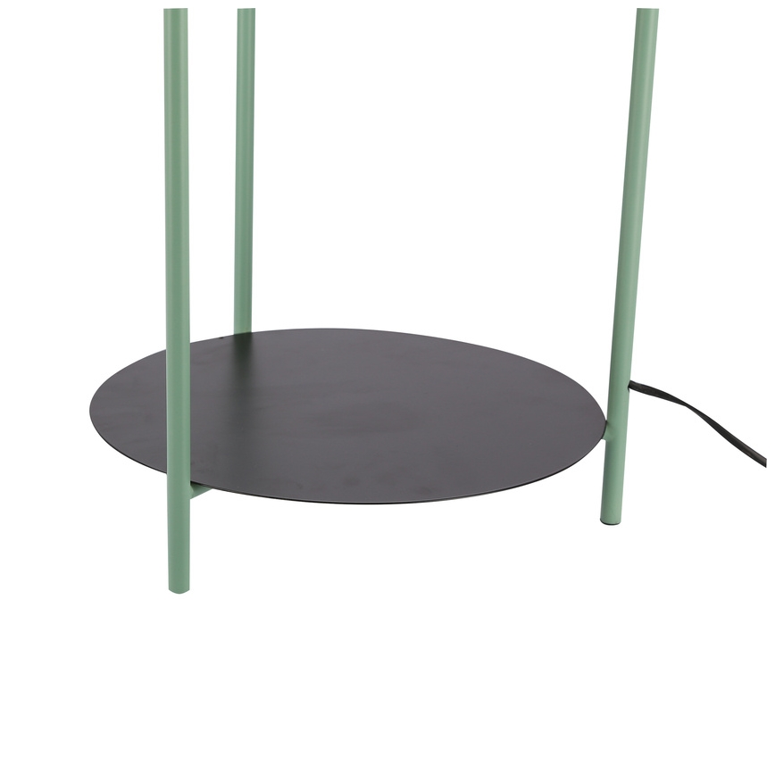 Lampada con piedistallo WALK 1xE27/40W/230V turchese
