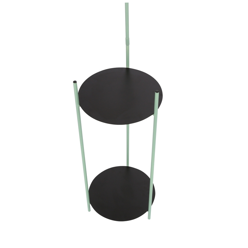 Lampada con piedistallo WALK 1xE27/40W/230V turchese