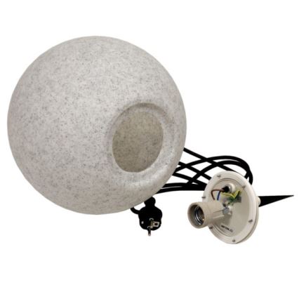 Lampada da esterno 1x E27/60W/230V IP44 Ø 30 cm