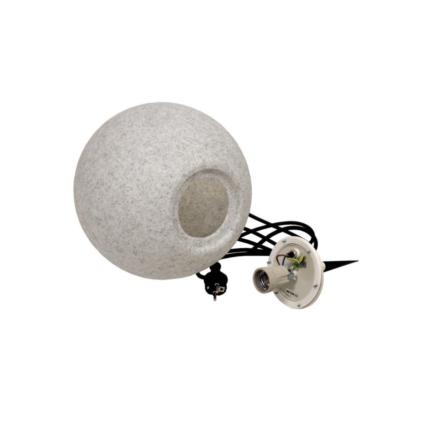 Lampada da esterno 1x E27/60W/230V IP44 Ø 30 cm
