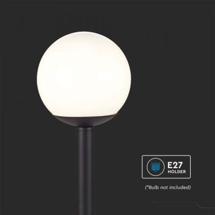 Lampada da esterno 1xE27/60W/230V IP44 97 cm nero