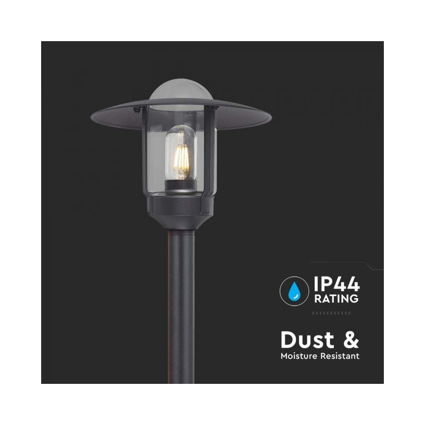 Lampada da esterno 1xE27/60W/230V IP44 nero