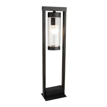 Lampada da esterno 1xE27/60W/230V IP44 nero/marrone fumé