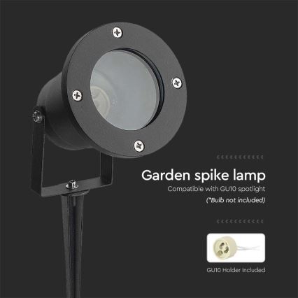 Lampada da esterno 1xGU10/35W/230V IP65