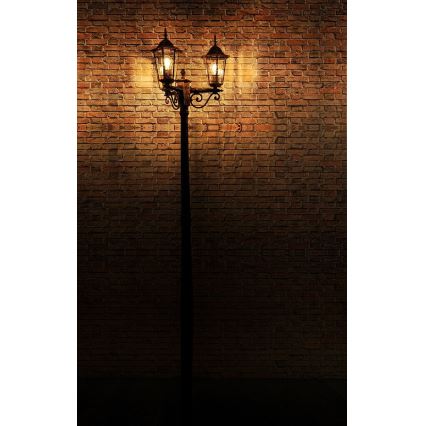 Lampada da esterno LIGURIA 3xE27/60W/230V IP43 2,5m