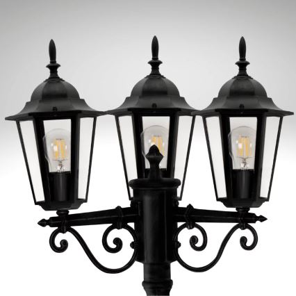 Lampada da esterno LIGURIA 3xE27/60W/230V IP43 2,5m