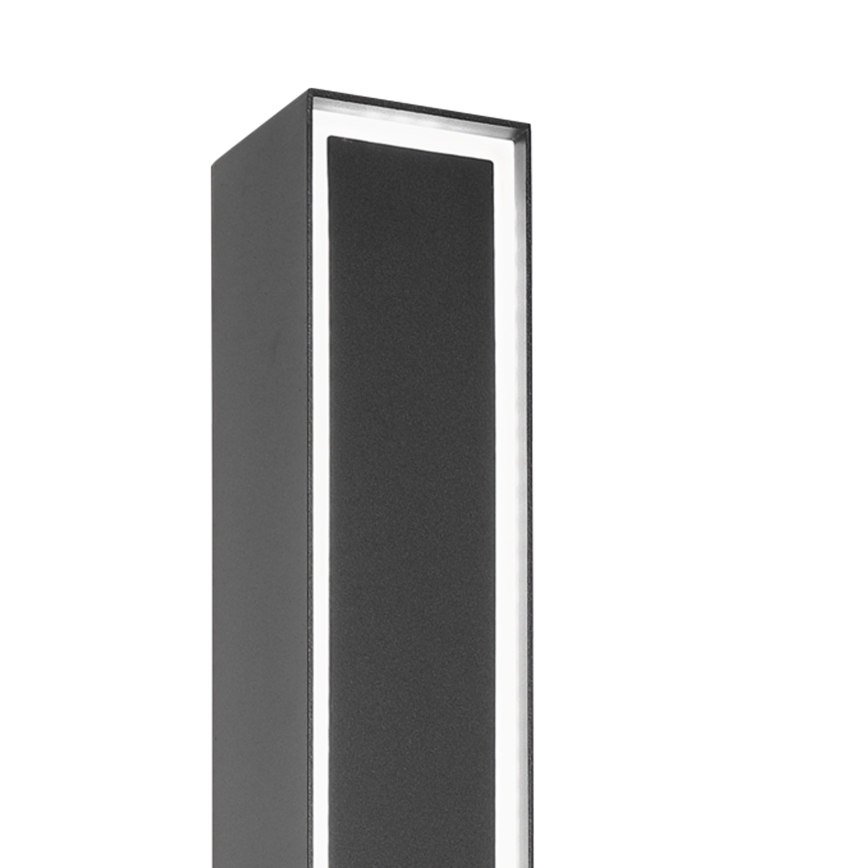 Lampada da esterno a LED MODO LED/23,4W/230V 4000K IP44 80 cm nera