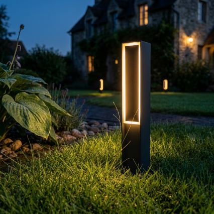 Lampada da esterno a LED MODO LED/8W/230V 4000K IP44 50 cm nera