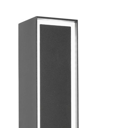Lampada da esterno a LED MODO LED/8W/230V 4000K IP44 50 cm nera