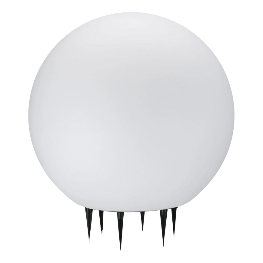 Lampada da esterno ARGENTO 1xE27/15W/230V diametro 50 cm IP65 bianco