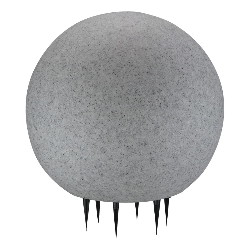 Lampada da esterno ARGENTO 1xE27/15W/230V diametro 50 cm IP65 grigio