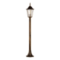 Lampada da esterno ARRAIA 1xE27/15W/230V IP44 patina di bronzo